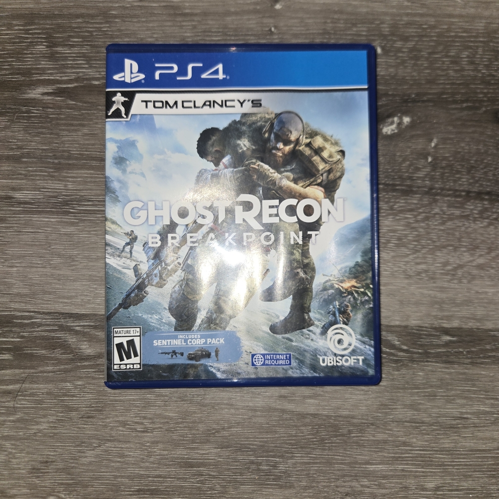 Tom Clancy's Ghost‎ Recon Breakpoint for PS4 - Blue Case